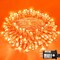 120 LED Orange Fairy String Lights – 40 FT Plug-In Indoor & Outdoor String Lights with 8 Modes, Waterproof for Christmas, Halloween & Thanksgiving Decorations (Orange)